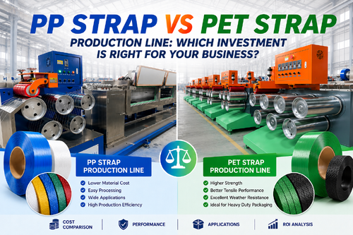 Dernières solutions de l'entreprise PP Strap vs PET Strap Production Line: Which Investment Is Right for Your Business? | Yongxing Zhanxing