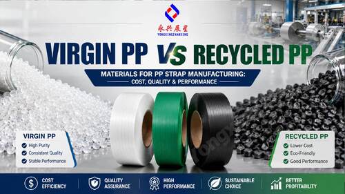 PP vierge vs PP recyclé pour la fabrication de sangles en PP | YongxingZhanxing