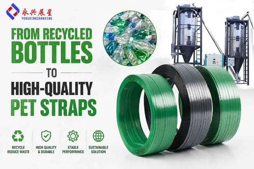 How Recycled PET Bottles Become High-Quality PET Straps | Yongxing Zhanxing