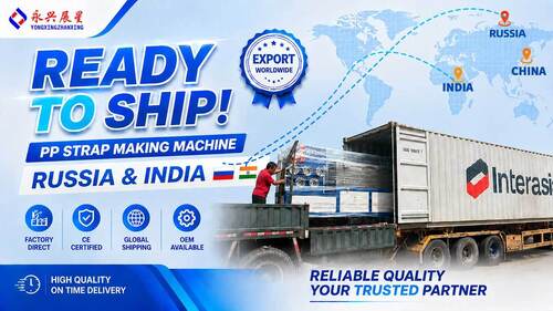 Derniers blogs de l'entreprise sur Single Screw PP Strap Making Machines Shipped to Russia and India