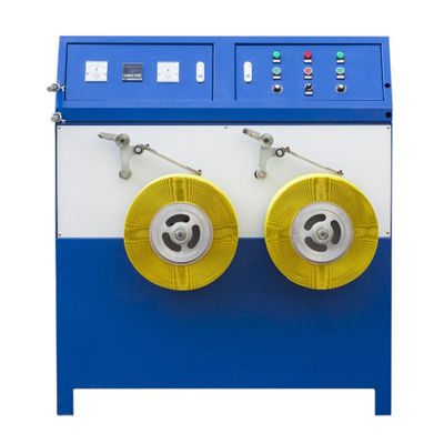 Bon prix Machine de remontage de bande de câblage semi-automatique à haute vitesse à double station en ligne
