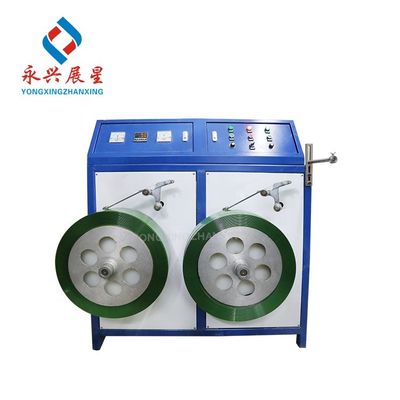 Qualité  High Stability Automatic Double-station PET Strap Rewinding Machine for Industrial Use usine