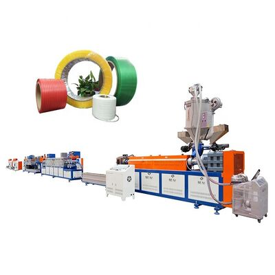Bon prix Machine à fabriquer des liens en PP à double vis entièrement automatique et de haute précision pour chaîne de production de liens en PP en ligne