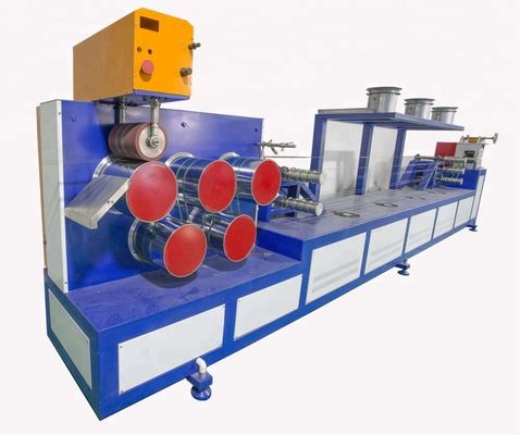 Bon prix 150-200 KG/H Machine de fabrication de sangles en plastique de PET 0,4-1,5 mm en ligne