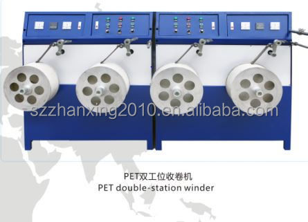 Bon prix Machine de remontage automatique de bande de remontage en PET à double station en ligne