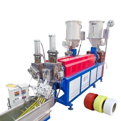 Bon prix Ligne de production de sangles en plastique à vis jumelles de 9 mm en ligne
