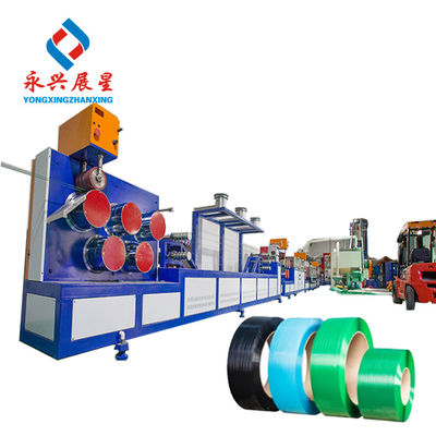 Bon prix 19000 KG Poids 90mm Diamètre de vis Ligne de production de cerclage plastique PET pour applications intensives en ligne