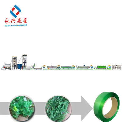 Bon prix Machine de fabrication de ceintures d'emballage en plastique en PET vert en ligne