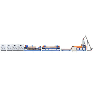 qualité 0.4-1.2mm PP Machine de fabrication de sangles à double vis ligne de production d'extrusion usine