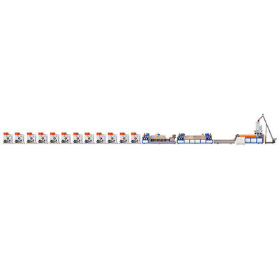 Bon prix Ligne de production de sangles en PP à vis unique 200 à 300 kg/h entièrement automatique en ligne