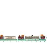 Machine automatique de fabrication de feuillard PET pour une production de haute précision