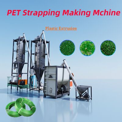 Bon prix Ligne de production de bande PET gaufrée à forte tension pour extrudeuse à vis unique en ligne