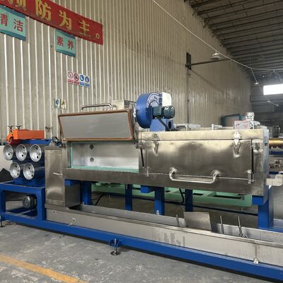 Ligne de production de sangles PP à vis unique pour granulés PP recyclés