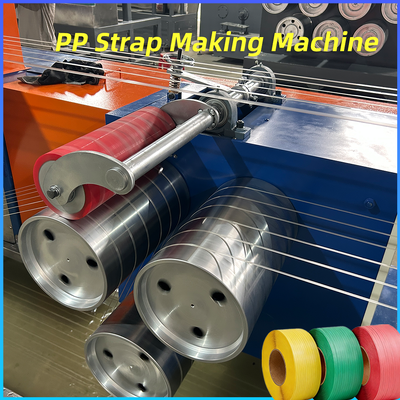Bon prix courroie faite sur commande de 350kg/h pp faisant la machine pour la fabrication en plastique de courroie d'emballage en ligne