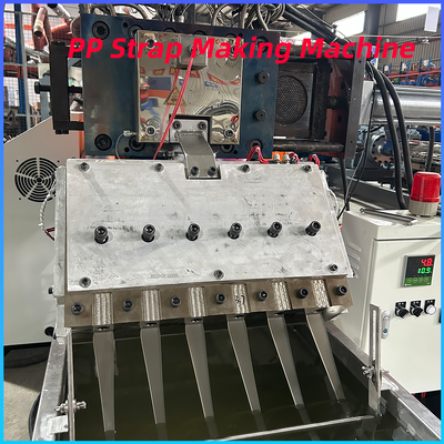 Bon prix Machine de fabrication de cerclage en plastique PP PET, ligne de production de cerclage, machine d'extrusion de cerclage PP PET en ligne